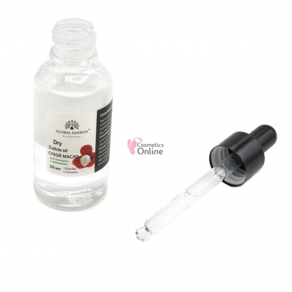 Ulei tratament pentru cuticule Global Fashion cu cu aromă de lychee de 30 ml